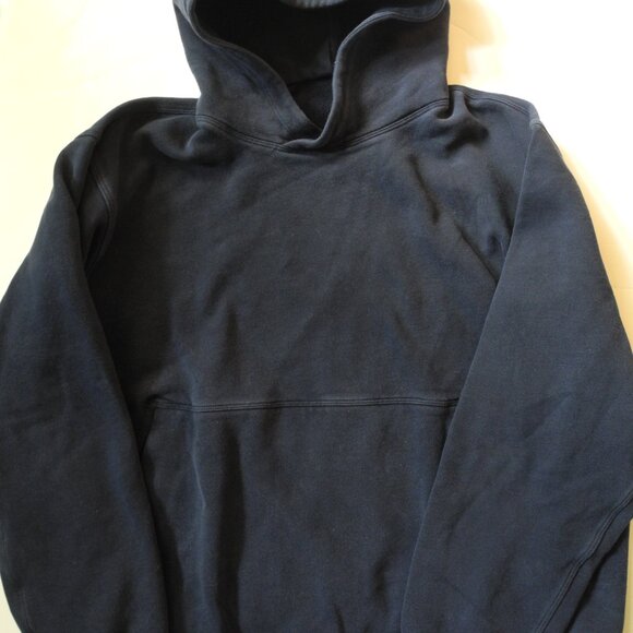 Lululemon Men's Steady State Pullover hoodie Large Navy EUC - Picture 4 of 4